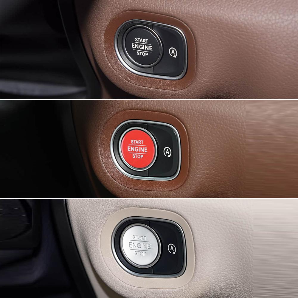 Car Interior Engine Start Stop Button Replace Cover OFF Switch Key Decor For Mercedes Benz GLE G Class W167 W463 W465 G55