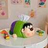 Anime Peripheral Doraemon Cute Chubby Tiger Tissue Box Home Living Room Tissue Box Dining Table Decoration for Friendsgift
