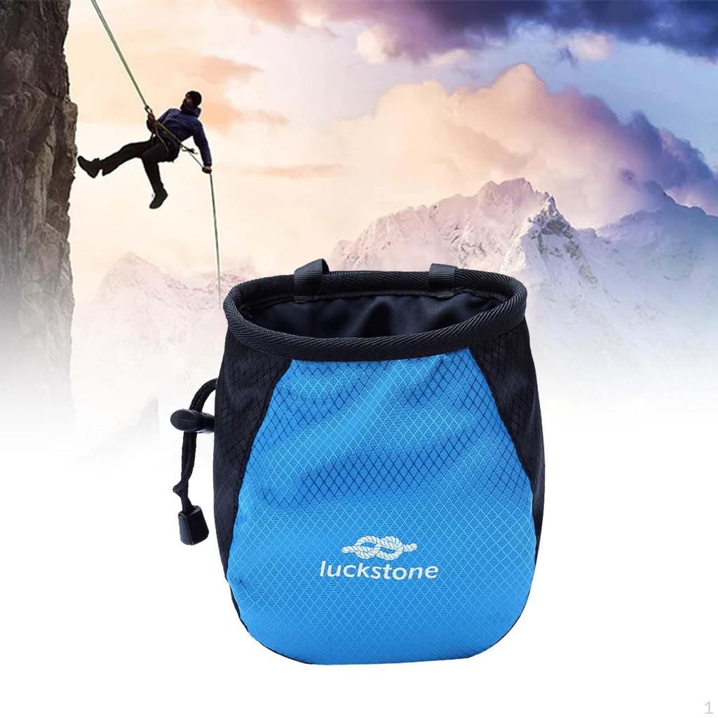 Chalk Bag with Adjustable Strap for Climbing And Gym Use