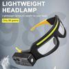 Lunettes Lampe Frontale Rechargeables Avec Capteurs de Mouvement Et Commande Tactile Pour Éclairage Mains Libres Lors d'Activités Extérieures