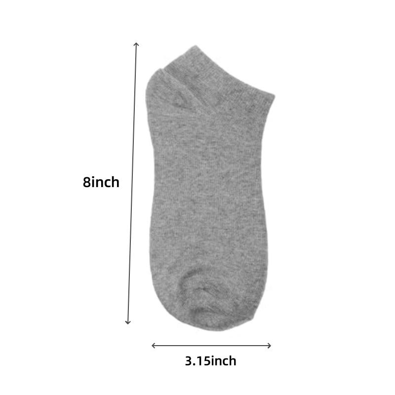 Dünne Sportsocken, Kurze Socken für Erwachsene, Dünne Socken Knöchelsocken für Herren/Damen