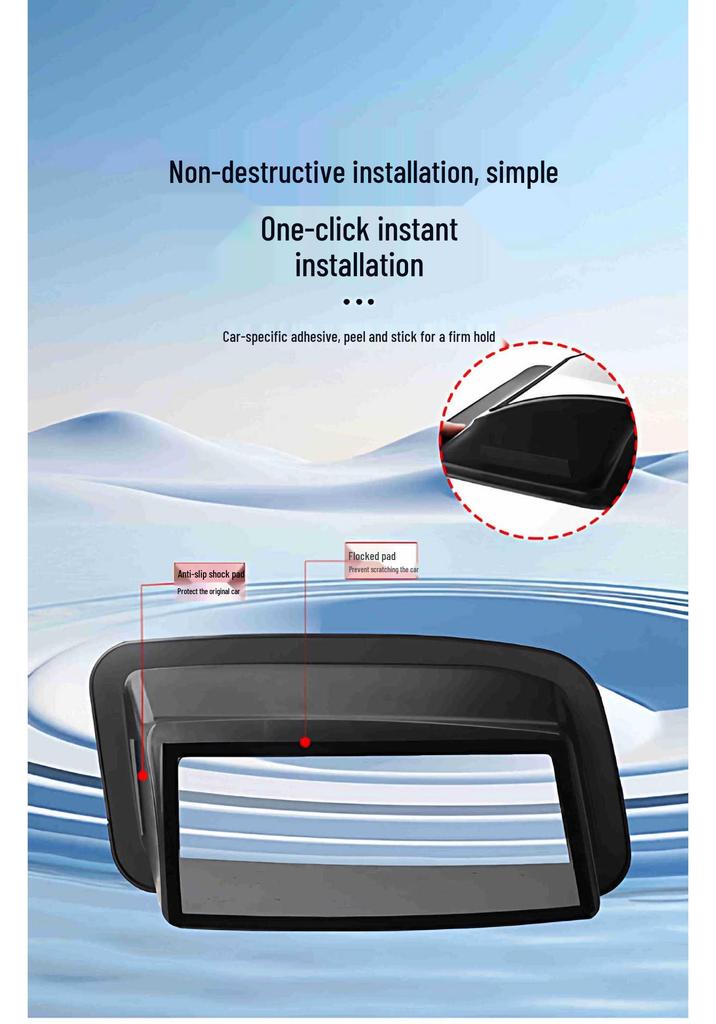Zeekr 9X HUD Protective Cover for 25 Models - Car Interior Modification Accessory