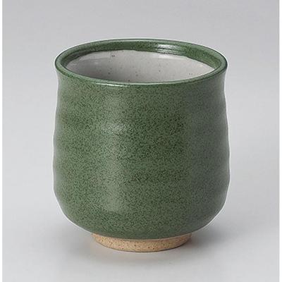 Yamashita Crafts Green Rokubei Teacup 392-10-736