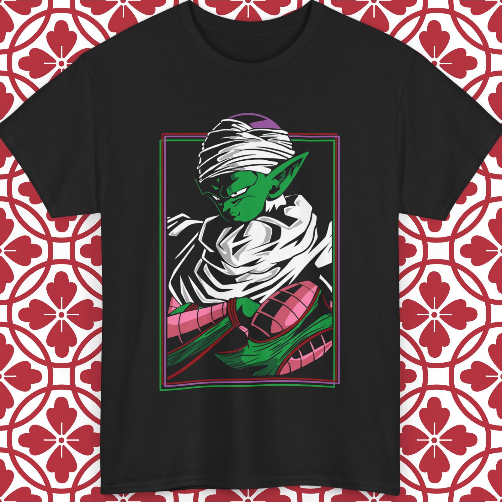 Piccolo T-Shirt Mens Womens Tees Top Dragon Ball Z Super Anime Manga Graphic Unisex S-5XL XL