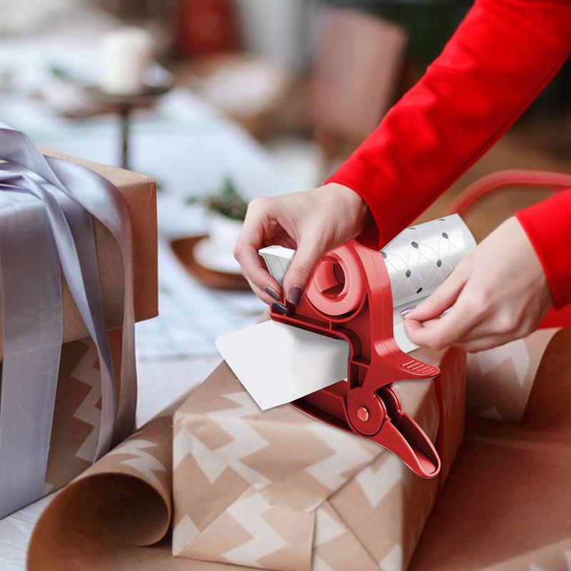 Geschenkpapier Tischhalter mit Abroller Neuankömmling Weihnachtsgeschenk- und Süßigkeitenverpackung Rollbandhalter