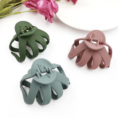 Octopus Shape Hair Claw Large ABS Frosted Non-Slip Hair Clip Styling Accessories