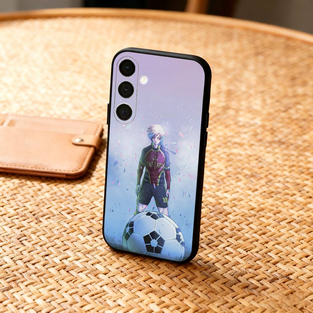 Anime M-Michael K-Kaiser Phone Case For Samsung A73,A21s,A22,A31,A32,A52,A53,A71,A80,Soft Black Shell