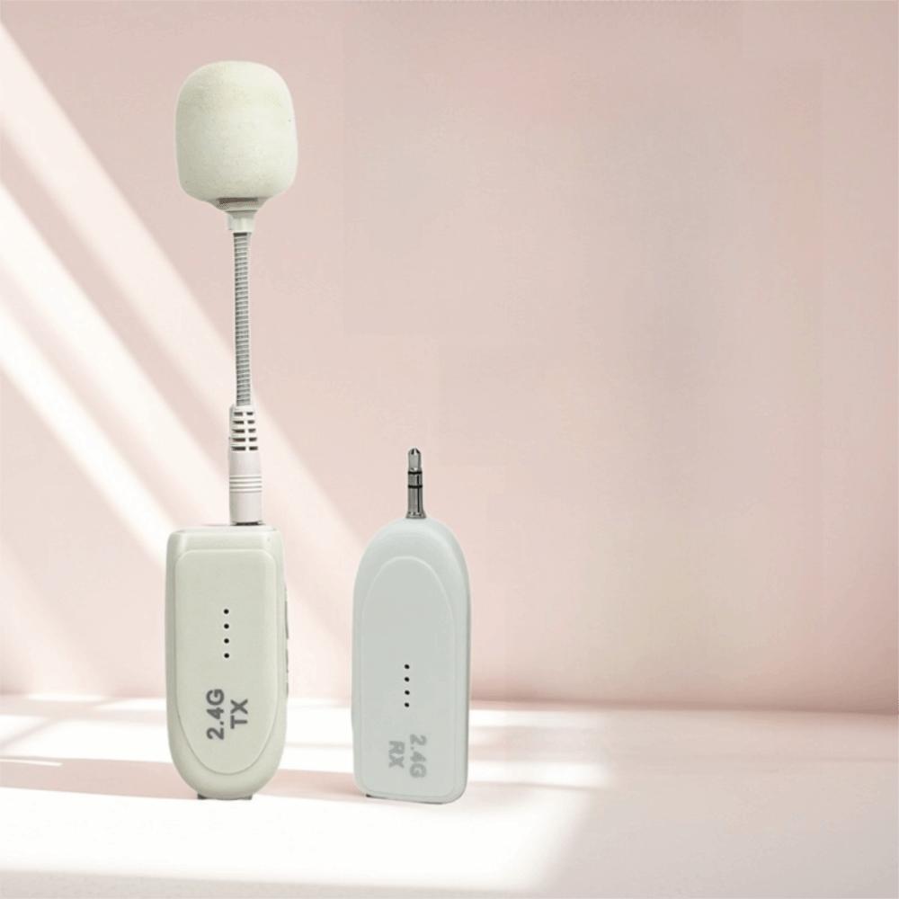 Universal Wireless Lapel Microphone Neck Clip Portable PA System Bluetooth Microphone Indoor Use