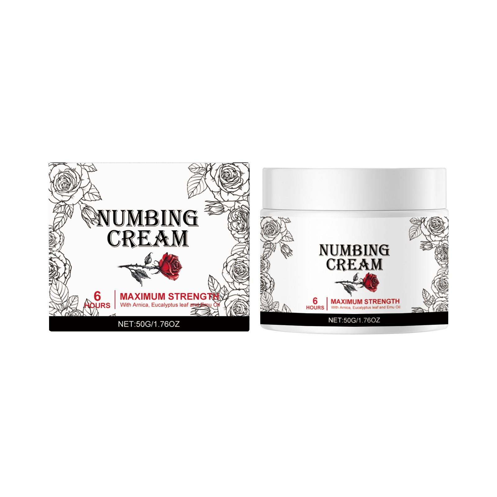 

Крем для онемения Intensity, Успокаивающий крем для онемения, Крем для облегчения и успокоения, Крем для послеоперационного ухода One Size белый