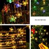 Cherry Blossom Waterproof Solar String Lights for Outdoor Garden and Balcony Décor