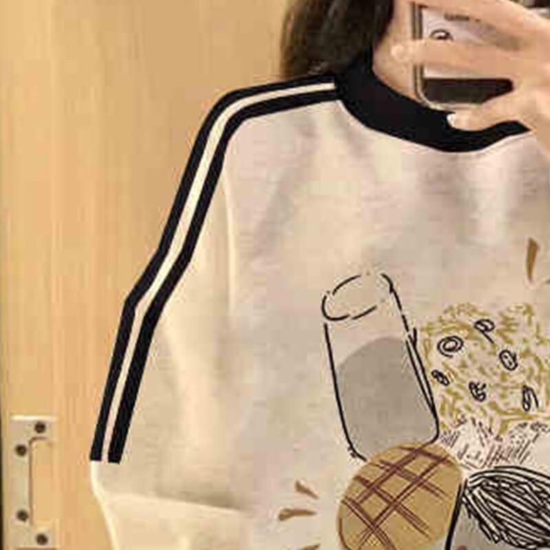 JOEM Women's Autumn/Winter Stylish Long-Sleeve Sweatshirt