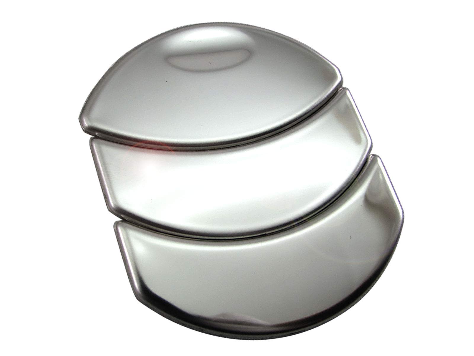 BRIGHTZ Finish Stainless Steel Air Conditioner Louver Covers for Toyota Days and 48 and B48W Ultra-Mirror (3-Piece Set) 43, 44, 45, 46, 47,