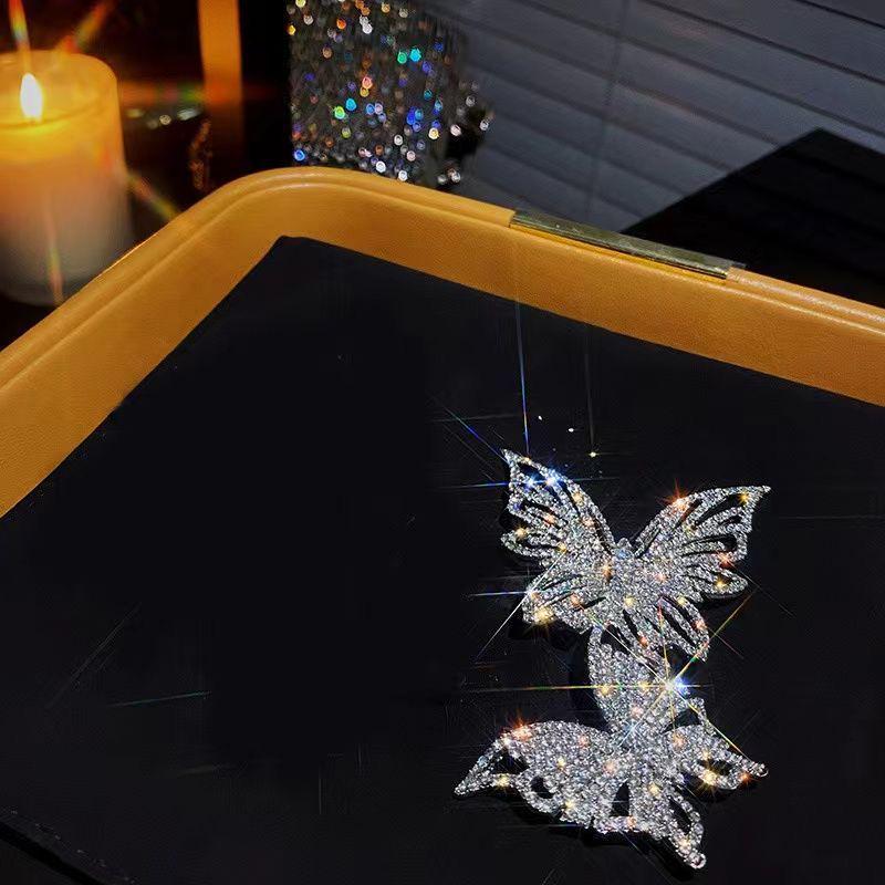 Elegante Damen-High-End-Schmetterlingsbrosche: Exquisites Modeaccessoire mit einzigartigem Design