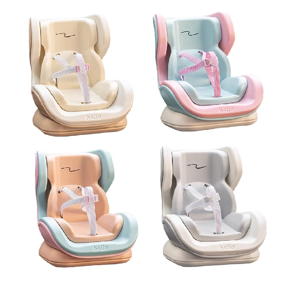 

Car Interior Lovebu Plush Doll Car Seat with Vent Fits Cute Mini Chair Seat with for Cars and Realistic Ornament, Clip, 10-17cm Dolls, Belt, бежевый