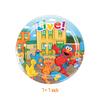 New Sesame Birthday Party Decorations Cartoon Street Balloons Plates Tablecloth Cups Tableware Set for Baby Shower Party Favors 5