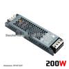 Ultra-Thin Black King Kong LED Transformer: 220V-12V/24V Power Supply for Low Voltage LED Strip