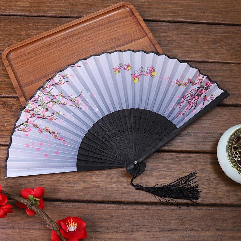 Ancient Style Folding Fan: Hanfu Dance Accessory & Photo Prop