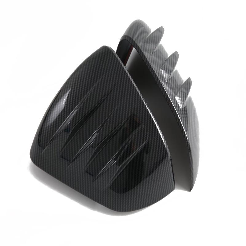 For Ford Mustang 2024 2025 ABS carbonfiber Rear View Mirror Cover Side Door Rearview Mirrors Cap Covers Exterior Accessories