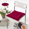 Thickened Solid Color Cushion Students Office Chair Pad Soft Computer Seat Pads Tatami Living Room Square Stool Cushions Mats