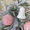 Glitter Sequin Christmas Balls Pendant 10cm Merry Christmas Decor  New Year Gift