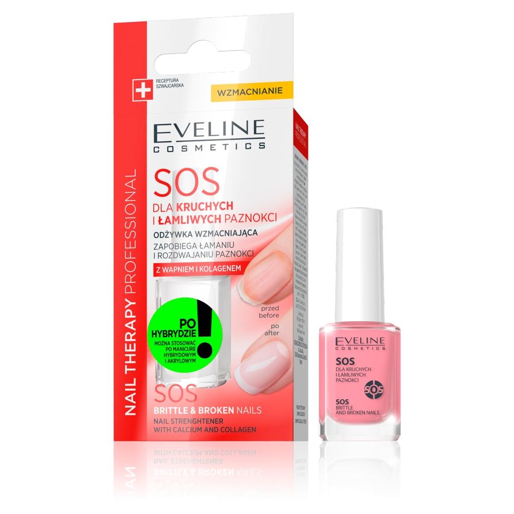 Eveline Cosmetics Strengthening Conditioner for Brittle and Brittle Nails, 12 Ml