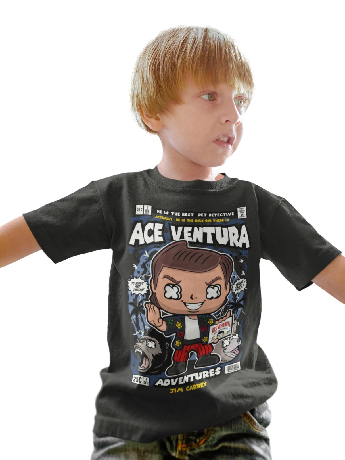 ace ventura halloween 90s film movie kids girls boys funny birthday kids boys T-Shirt 130