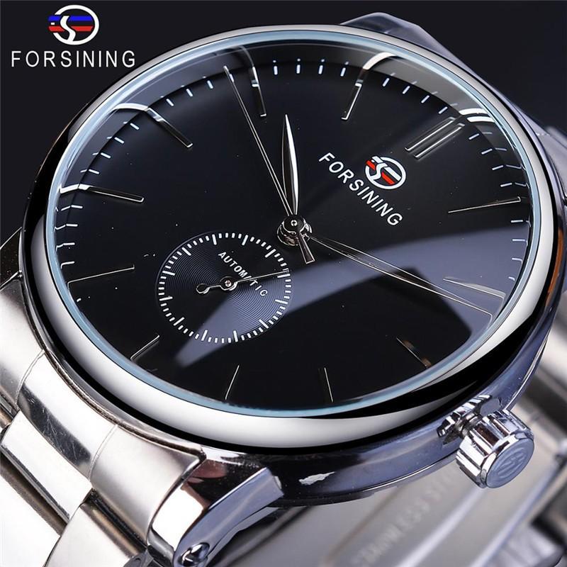 Mens Fashion Casual Automatic Mechanical Watch With Open Heart Design Rose Gold Case