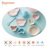 Le Creuset Tableware Set Baby Bowl Spoon Set Milky Pink Heat Resistant Microwave Safe Oven Safe &