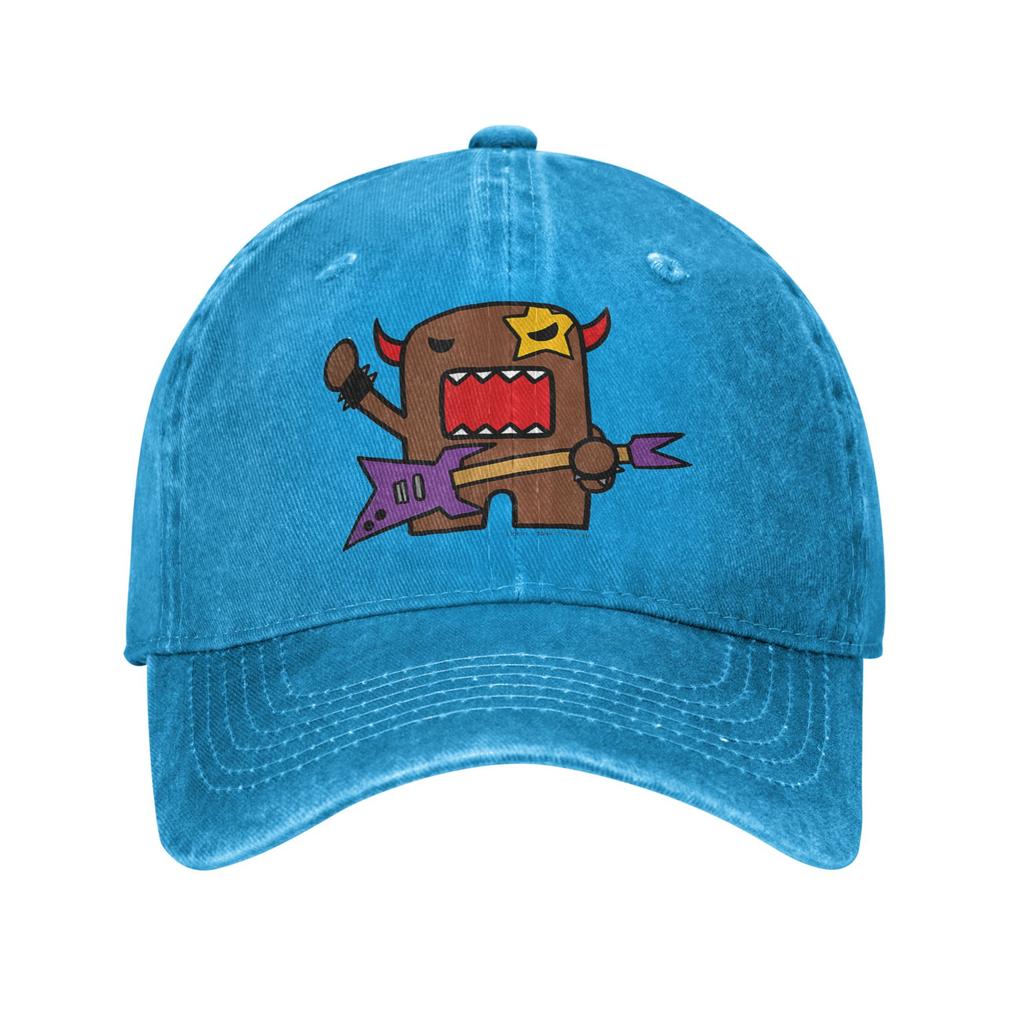 Domo Rocker Washed Baseball Cap Trendy Sun Trucker Hat Summer Men Adult Hunting Camping Baseball Caps