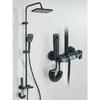 4-way Piano Shower System With Rain Shower Bidet Faucet Hot Cold Water Mixer For Bathroom Shower Kit