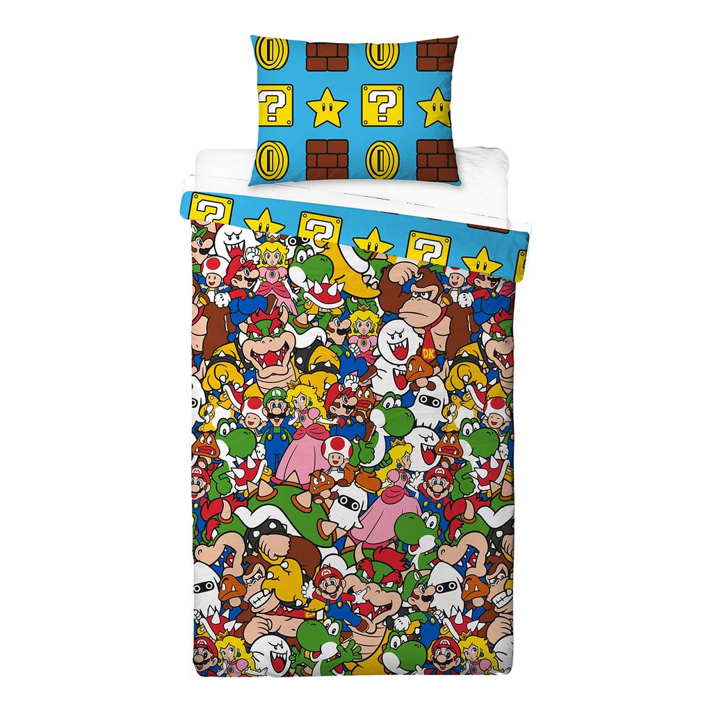 Nintendo Super Mario Reversible Duvet Set