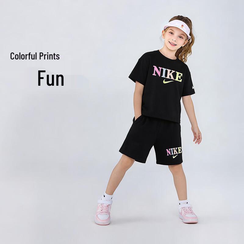 Nike YA Girls' Casual Short Sleeve & Shorts Set