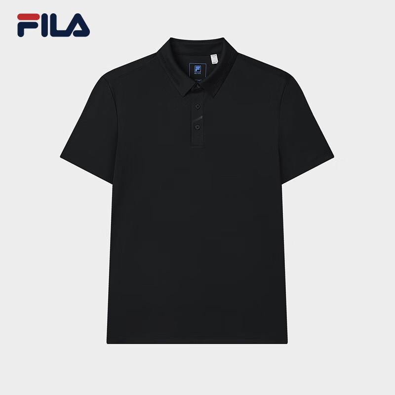 FILA Men s Knit Short Sleeve Polo Shirt L