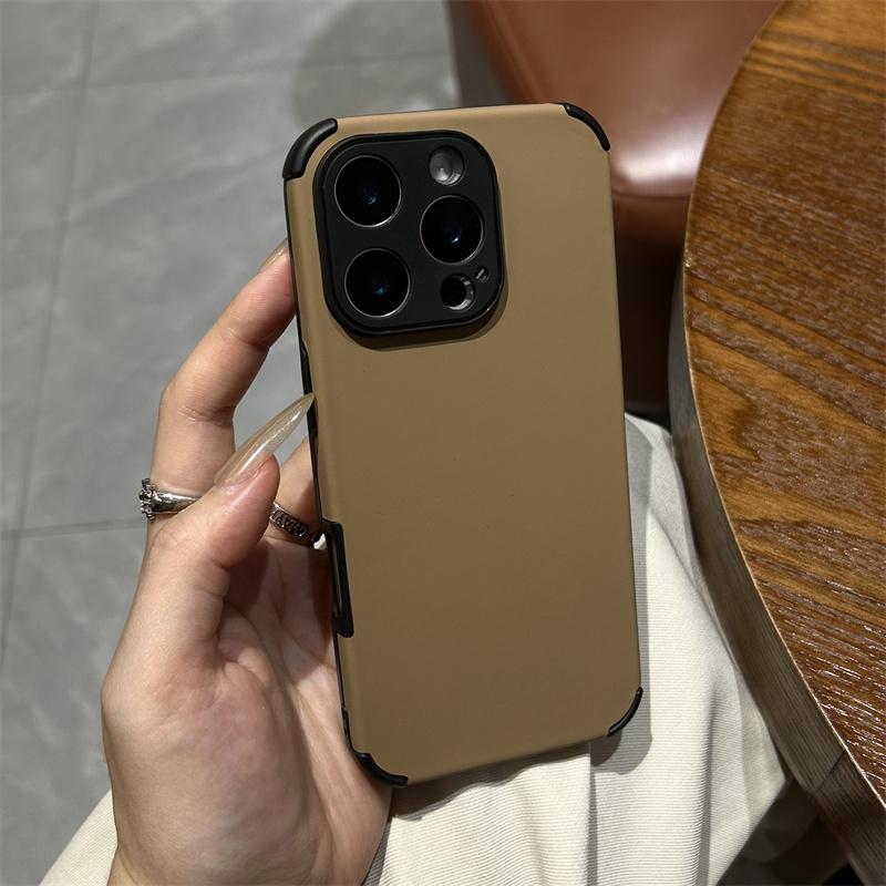 Simple Liquid Silicone Phone Case For iPhone 16 15 14 Plus 13 12 11 Pro Max Four Corner Anti-fall Camera Proteciton Cover Couqe