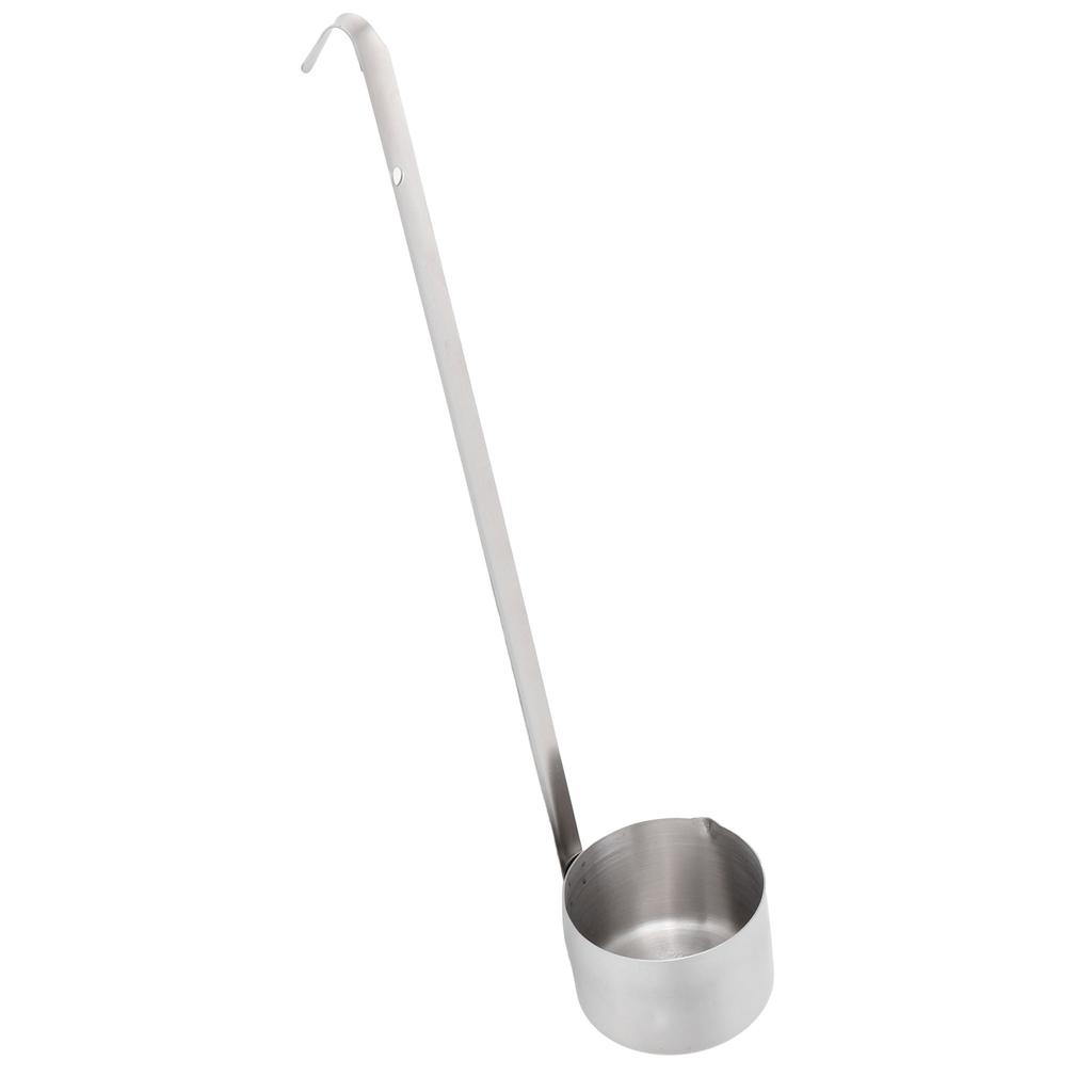 Wine Dipper Spoon with Long Handle Flat Bottom Oil Vinegar Sauce Ladle Kitchen Utensils250ml