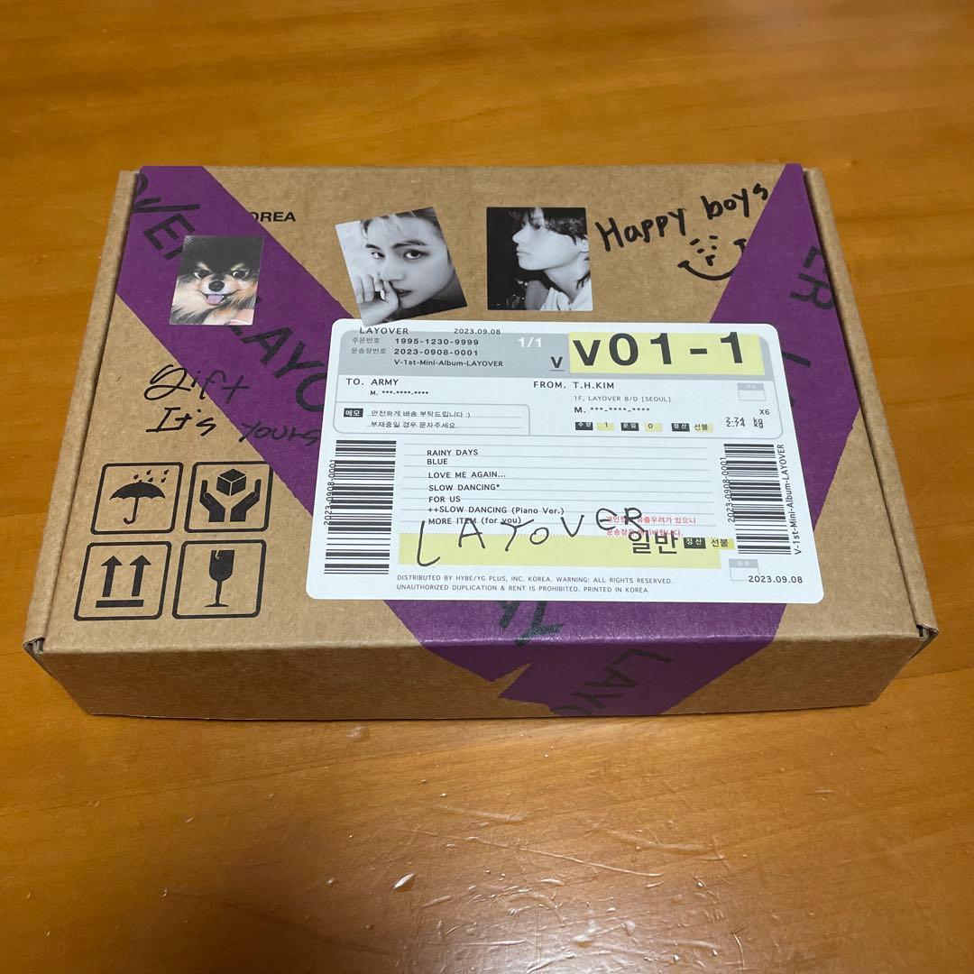 

[USED] BTS Tae Tae solo album LAYOVER