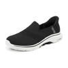 Skechers Go Walk 7 Versatile Comfortable Shock Absorbing Low Top Casual Shoes Women Sneakers Black 125258-BKW