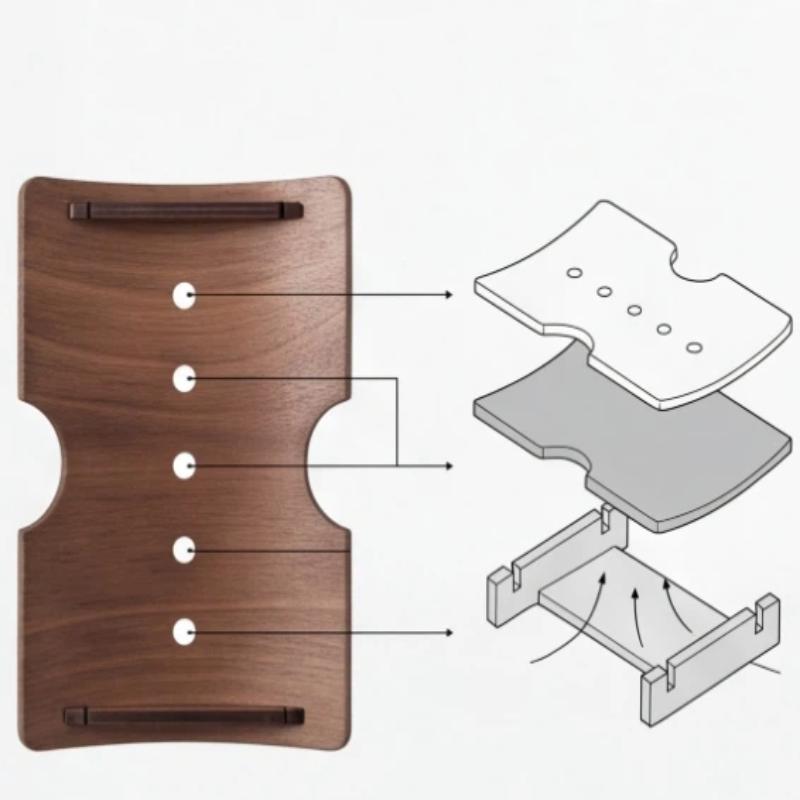 Natural Wood Soap Holder Creative Self-draining Soap Box Anti-mold Fashion Portable Soap Dish for Shower Kitchen Travel