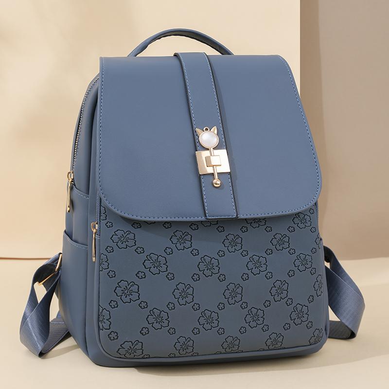 Ryggsekk Dame Ryggsekk Pendler Stor Kapasitet Skulderveske