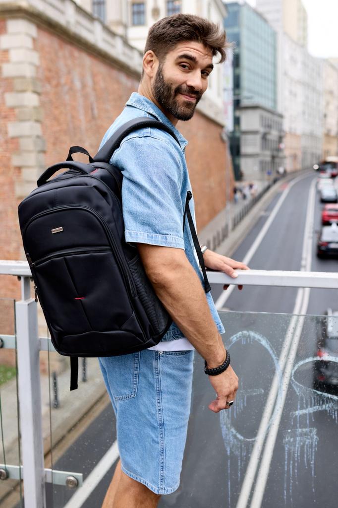 PTN 23024-6717 BLACK Travel Backpack