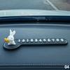 Phone Number In Car Temporary Stop Sign Multifunctional Cartoon Bunny Temporary Parking Card Prompt License Plate Decoration