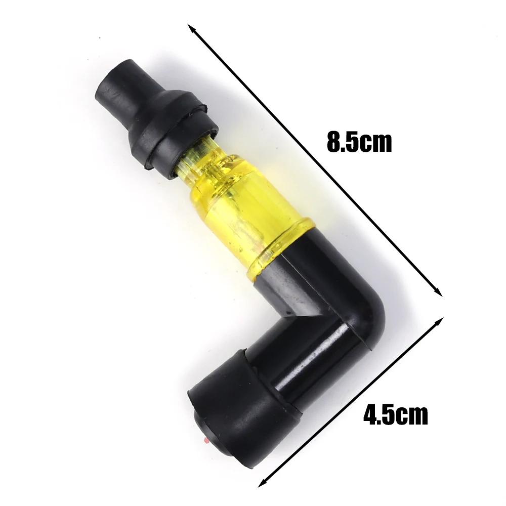 Universal Waterproof  Motorcycle Spark Plug Cap Flashing Spark Plug Cap Dustproof Motorcycle Modification Repair Accessories