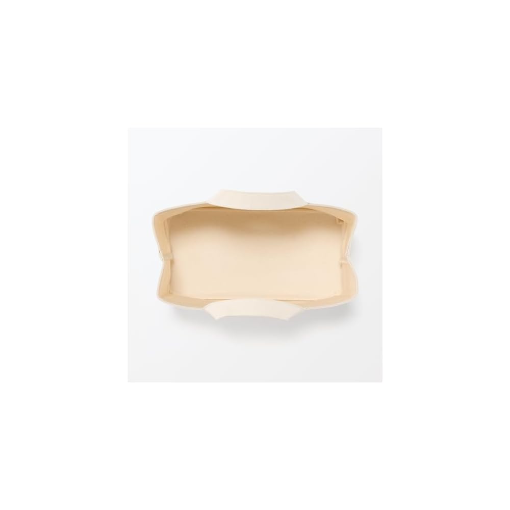 MUJI Cotton Canvas Soft Box with Handle, Slim Large, Approx. W37 x D185 x H26cm, 23090001, Clothing