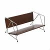 Wooden Desktop Book Display, 2Tier Storage Rack, Magazine CD Vinyl Organizer, Student Study Table