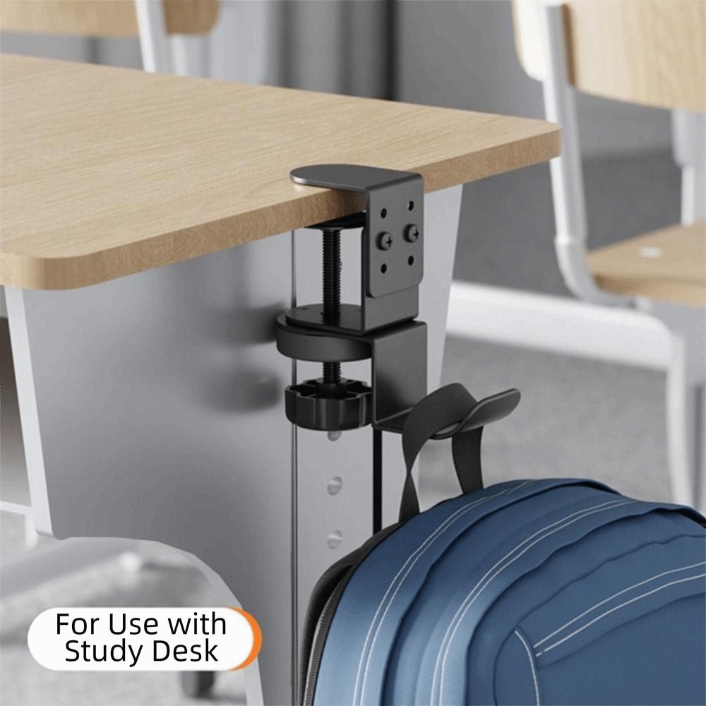 Kopfhörerständer aus Kohlenstoffstahl Universal Taschenhaken Universal Soundbar-Ständer Schülerschreibtisch