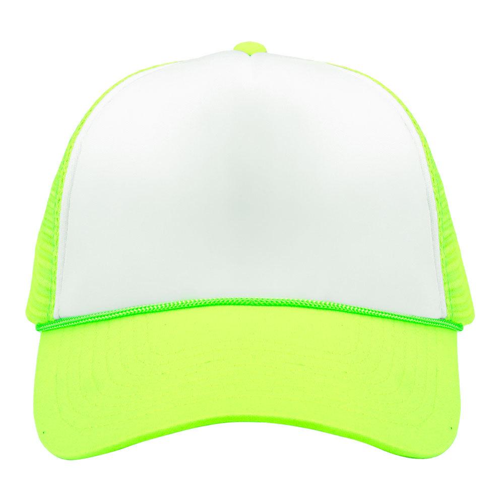 Christmas Sponge Mesh Cap: 6 Pattern Hot Stamped Logo Baseball Trucker with String Sun Visor