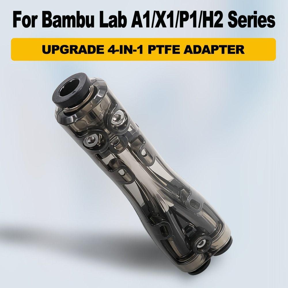 Anti-Clogging Expansion Port 3D Printer Accessories for Bambu Lab 3D Printers (P1/X1/A1/H2 Series)