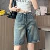 High Street Y2k Lose Denim Shorts Frauen Hohe Taille Hose Sexy Vintage Hotsweet Weibliche Ästhetische Mode-Design Hosen Sommer