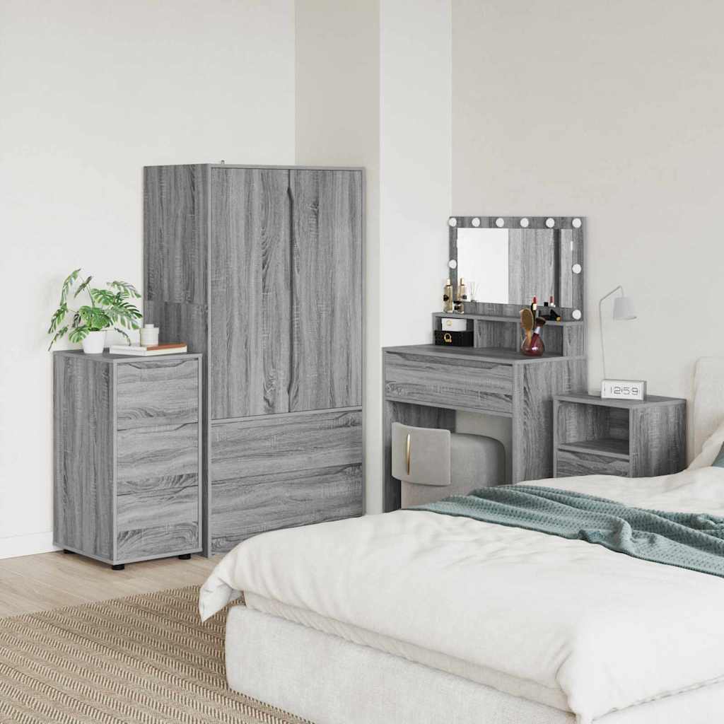 Storage Cabinet Grey Sonoma 40 x 48 x 81 cm