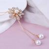 Autumn/Winter Korean Flower Pendant Long Necklace for Women